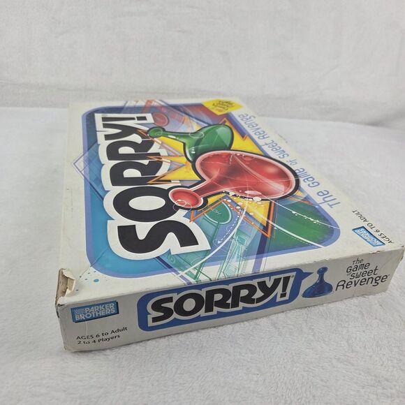 Vintage 2003 Sorry! Board Game Parker Brothers Complete Family Classic - Picture 9 of 11